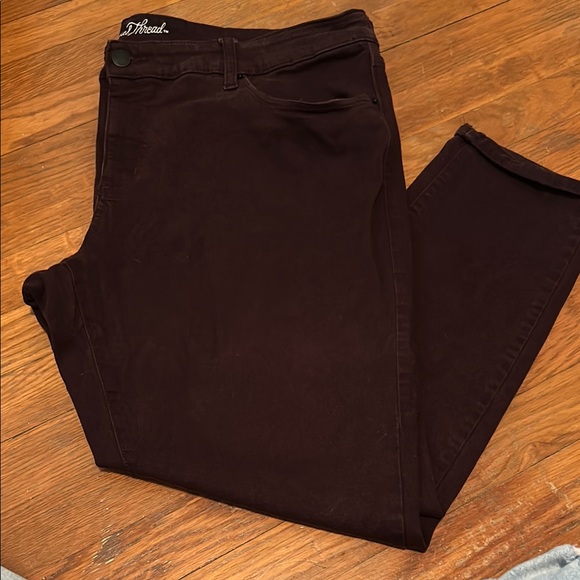 Universal Thread Deep Maroon Pants - Picture 2 of 2